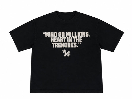 MMG TRENCH TEE (BLACK)